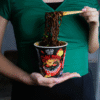 DAEBAK GHOST PEPPER SPICY CHICKEN FLAVOUR DRY BLACK INSTANT NOODLES CUP