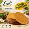 Garlic Bajri methi Khakhra